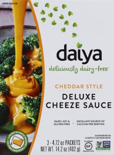 Daiya Dairy Free Cheddar Cheese Sauce Ct Oz Kroger