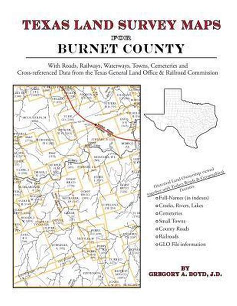 Texas Land Survey Maps For Burnet County Gregory A Boyd J D