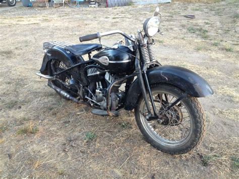 1948 harley davidson, ul flathead springer. Buy 1952 Harley Davidson unrestored Flathead 45 Stroker on ...