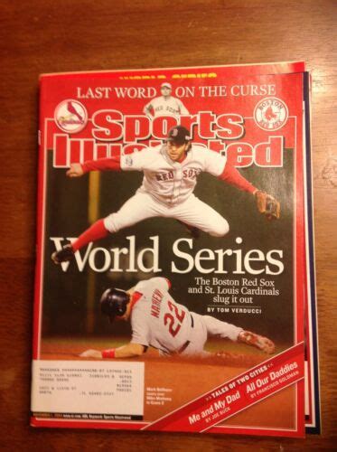 November 1 2004 Mark Bellhorn Boston Red Sox Baseball Sports