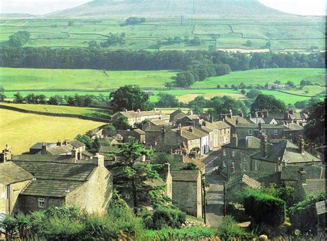 Askrigg Wensleydale North Yorkshire England The Village Was