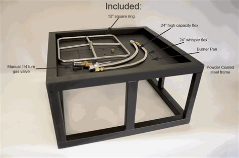 Maybe you would like to learn more about one of these? Custom Square Fire Pit Kit 27" with Flat Pan - Colorado ...
