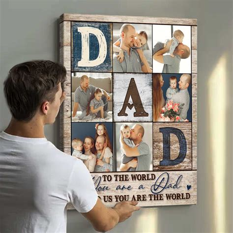 Personalized Fathers Day Ts 2023 Fathers Day Canvas Benicee Shop