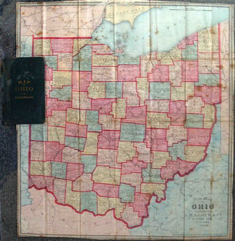 New Map Of Ohio High Ridge Books Inc