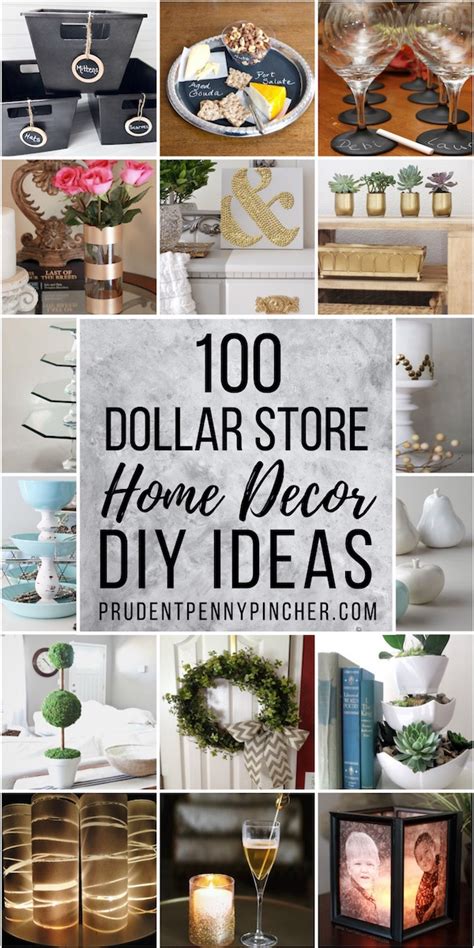 Quick dollarama home decor tour, dollarama new items, shop with me. 100 Dollar Store DIY Home Decor Ideas | DIY Opic -Your ...