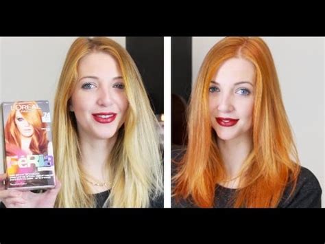 The main difference between strawberry blonde and ginger is that the strawberry blonde is lighter and has golden and yellow tones in it. Blonde to Ginger with L'Oreal Feria - YouTube