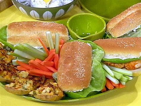 1 ½ lb(s) chicken breast tenders. Hot Buffalo Chicken Sandwiches Recipe | Rachael Ray | Food ...