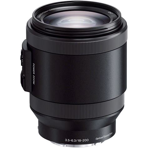 Sony E Pz 18 200mm F35 63 Oss Lens Selp18200 Bandh Photo Video