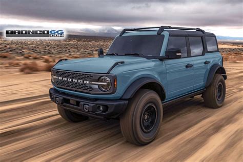 Ford Bronco Looks Like A Badass Flaunting Sasquatch Package Carbuzz