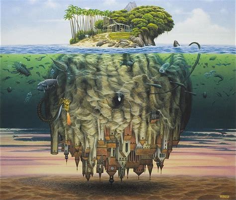 Nesiote Adjective Living On An Island Insular Surrealism Painting