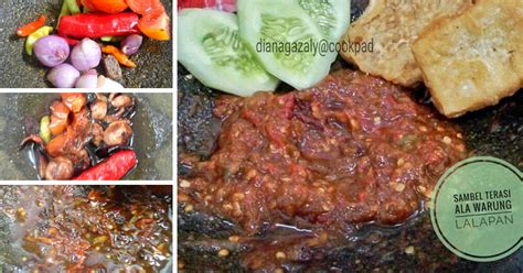 Sambal terasi matang siap disajikan. Resep Rahasia Nagihnya Sambal Terasi Ala Warung Lalapan ...