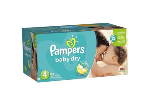 Pampers Baby Dry Size 4 Diapers Super Pack 92 Count