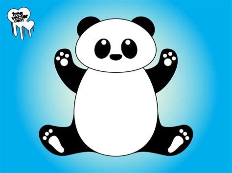Cartoon Panda Graphics Vector Art And Graphics