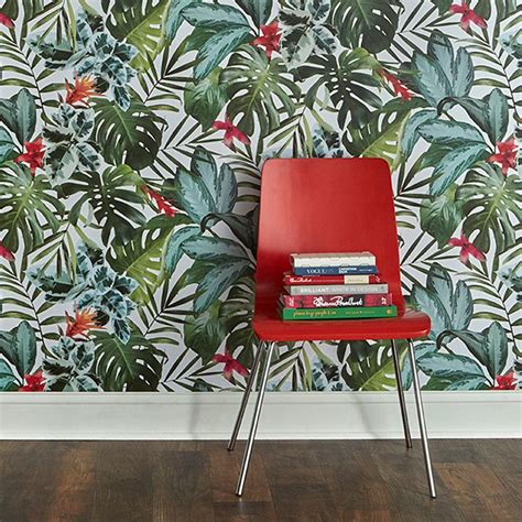 Tempaper Rainforest Self Adhesive Removable Wallpaper Double Roll