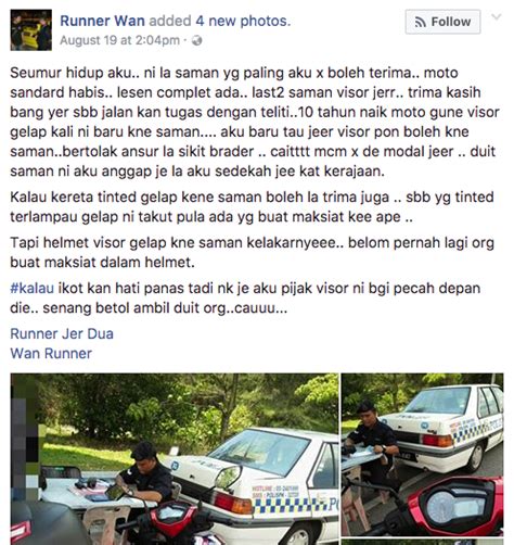 Maybe you would like to learn more about one of these? Merah Hati Cintaku: 10 Tahun Naik Motosikal Guna Visor ...