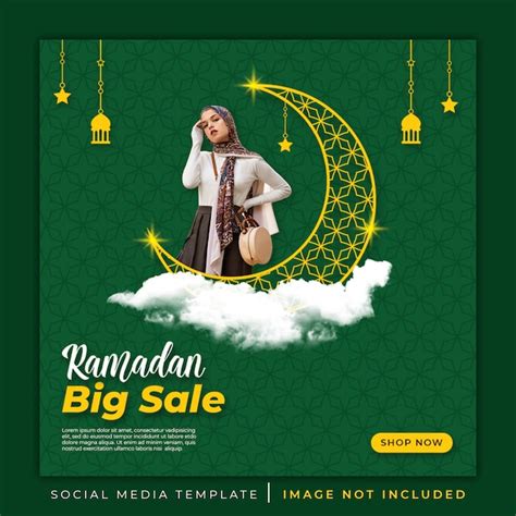 Premium Psd Ramadan Big Sale Banner Template