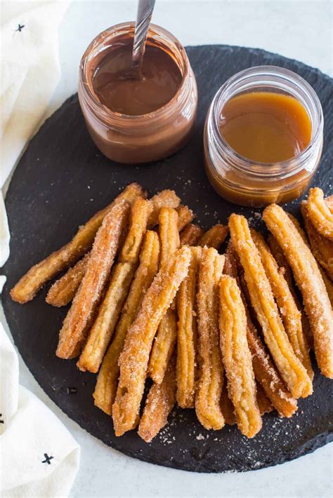 Homemade Churros Recipe With Dipping Sauces Wanderzest