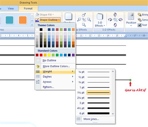 Cara Mudah Membuat Garis Lurus Di Microsoft Word Nanda Hero