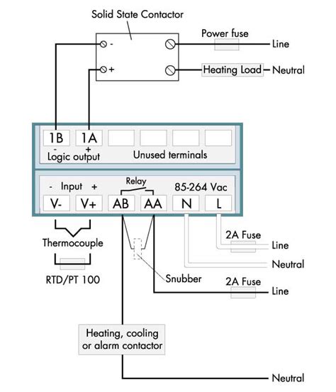 Temperature Controller Wiring