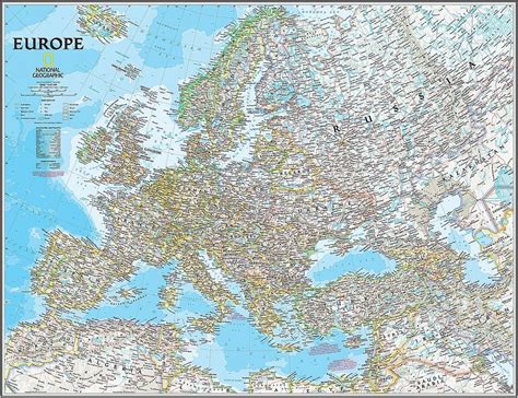 National Geographic Map Of Europe Secretmuseum