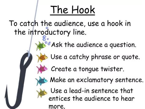 Ppt The Hook Powerpoint Presentation Free Download Id2601433