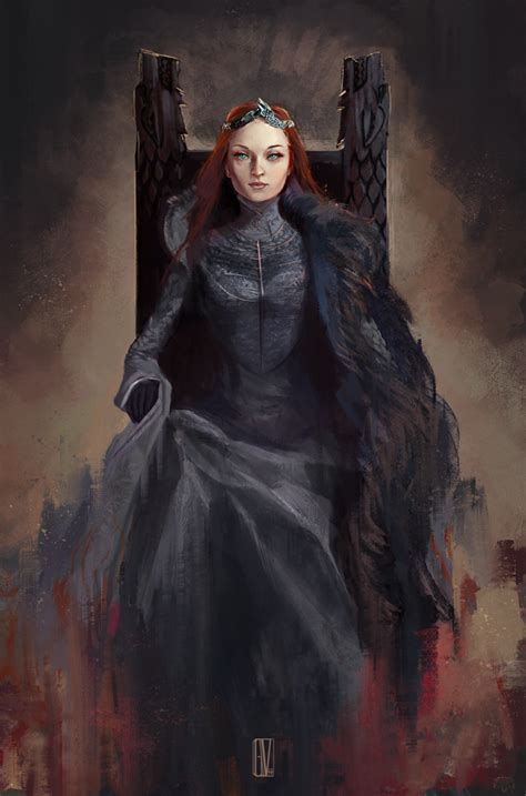 Queen In The North By Kurocyou On Deviantart Sansa Stark Sansa A