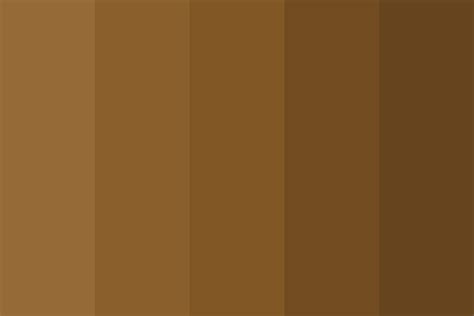 Caramel Brown Hair Color Palette