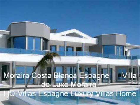 À la vente villa de luxe située en première ligne de mer :880.000 €. Prestige et luxe d ' Espagne - Villa de Prestige Moraira ...