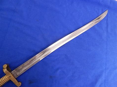 Whitney Mississippi Rifle Saber Bayonet Mfg By Ames J And J Military