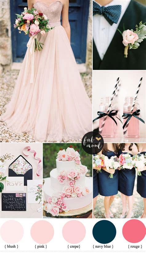 Navy Blue And Blush Wedding Cake A Fabulous Pink Wedding Cake Steals