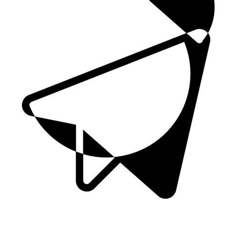 Telegram Logo Thin Vector SVG Icon SVG Repo