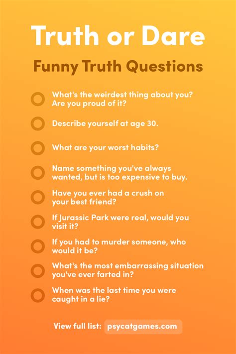 Funny Truth Or Dare Questions Truths Funny Truth Or Dare Truth Or Dare Questions This Or