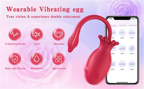 Adult Sex Toys Women Sex Toy G Spot Vibrator With App Control 9 Different Modes Of