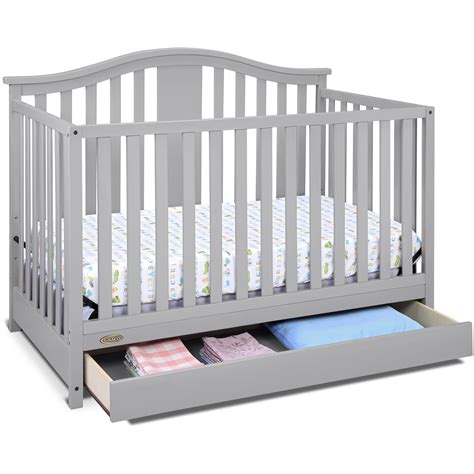 Baby Crib With Mattress Included Swinging Crib Mattress And Bumpers