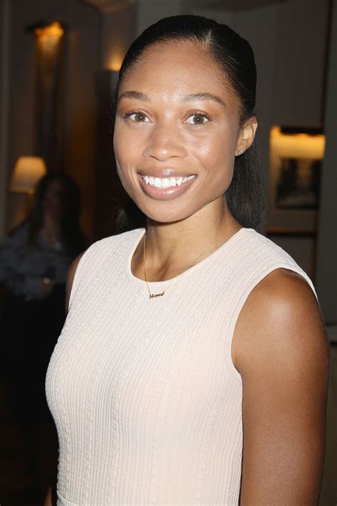 You can now shop my signature line with athleta, a truly historic moment. Allyson Felix - The Wrap's 2016 Power Women Breakfast in ...