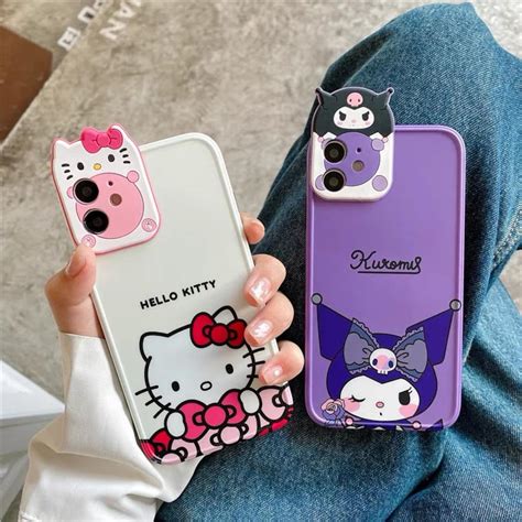kuromi hello kitty phone case iphone12 iphone 11 iphone etsy
