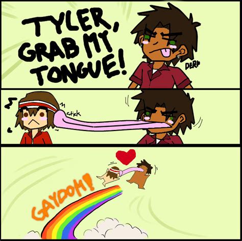 Tyler Grab My Tongue By Dodo4 On Deviantart