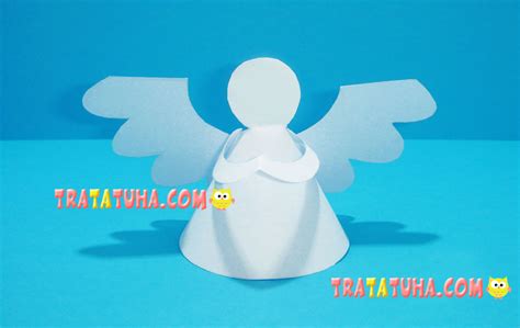 Paper Angel Templates 5 Options With Detailed Photos