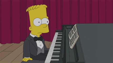 Beyond Bieber The Simpsons Sends Bart To Classical Piano Lessons