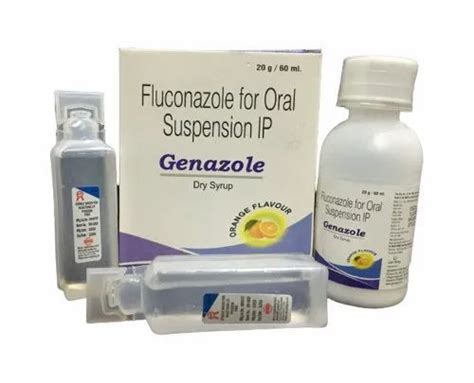 Genazole Fluconazole Oral Suspension Ip Packaging Size 60 Ml 20 G At