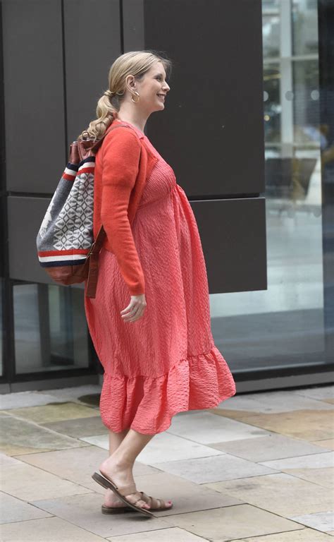 Rachel Riley In A Summer Dress On Mediacity In Manchester 08 Gotceleb