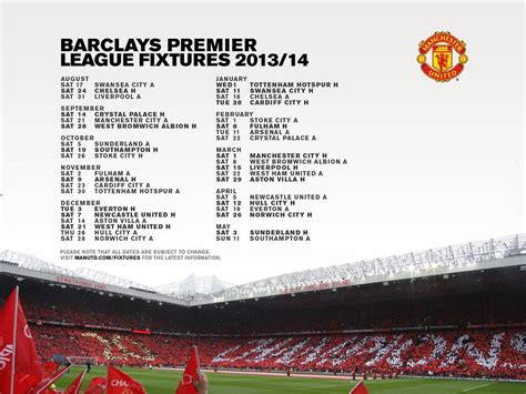 The #1 man utd news resource. Manchester United Dugout: Manchester United 2013/14 ...