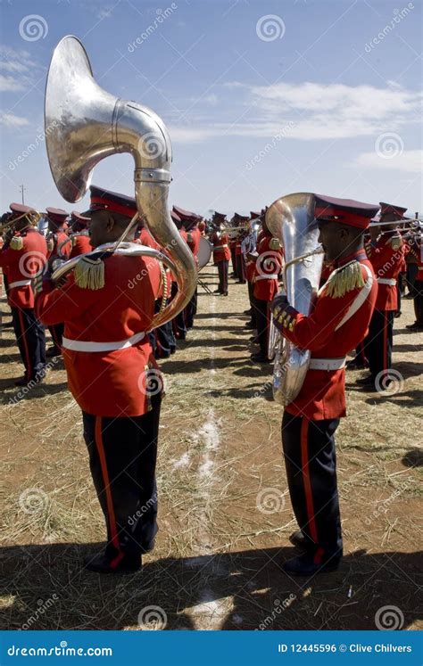 Euphonium And Tuba Players From A Marching Band Editorial Photo Image