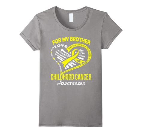 For My Brother Childhood Cancer Awareness T Shirt