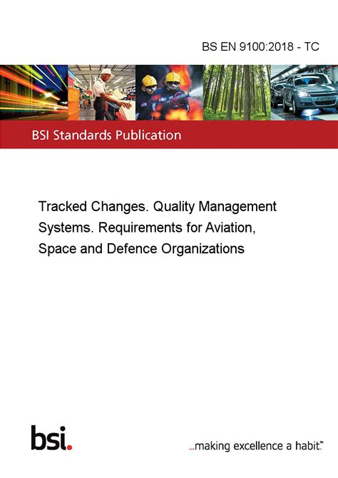Bs En 91002018 Tc Tracked Changes Quality Management Systems
