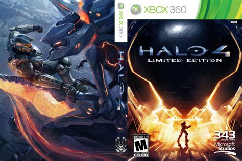 Halo 4 Limited Edition Xbox 360 Box Art Cover By Darkphoenixmishima