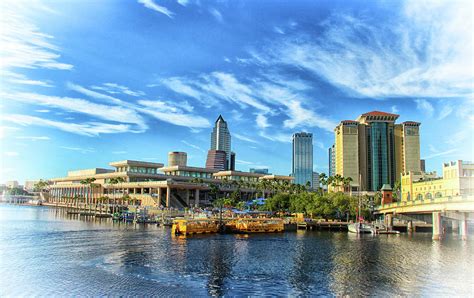 Tampa Convention Center And Skyline Photograph By Ola Allen Pixels