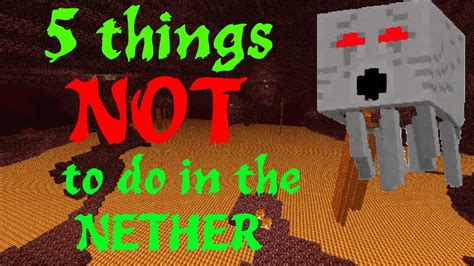 The extra 3 blocks in hight allows. Minecraft - 5 Things NOT to do in the Nether - YouTube