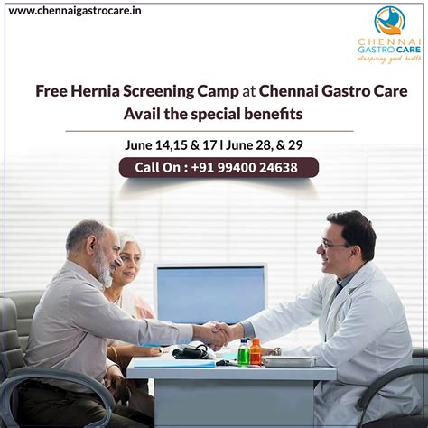 Free Hernia Screening Camp At Chennai Gastro Care Free Con Flickr