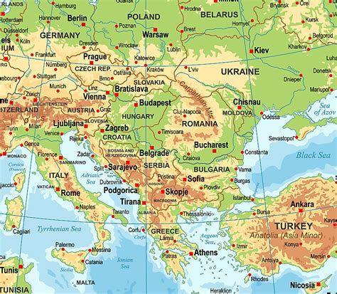 Balkan Countries Worldatlas